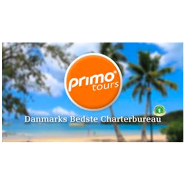 Gavekort på kr. 10.000 til Primo Tours